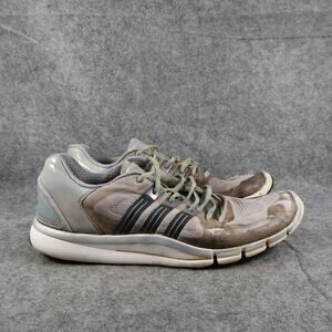 Adidas Shoes Mens 10.5 Athletic Trainers Running Sneaker Active Sport Grey